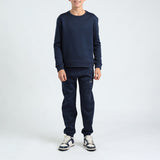 BOYS MODA NAVY FLEECE JOGGER