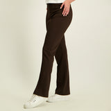 LADIES NOVA FASHION OTTOMAN TWILL  PANT WITH SIDE SLIT DETAIL