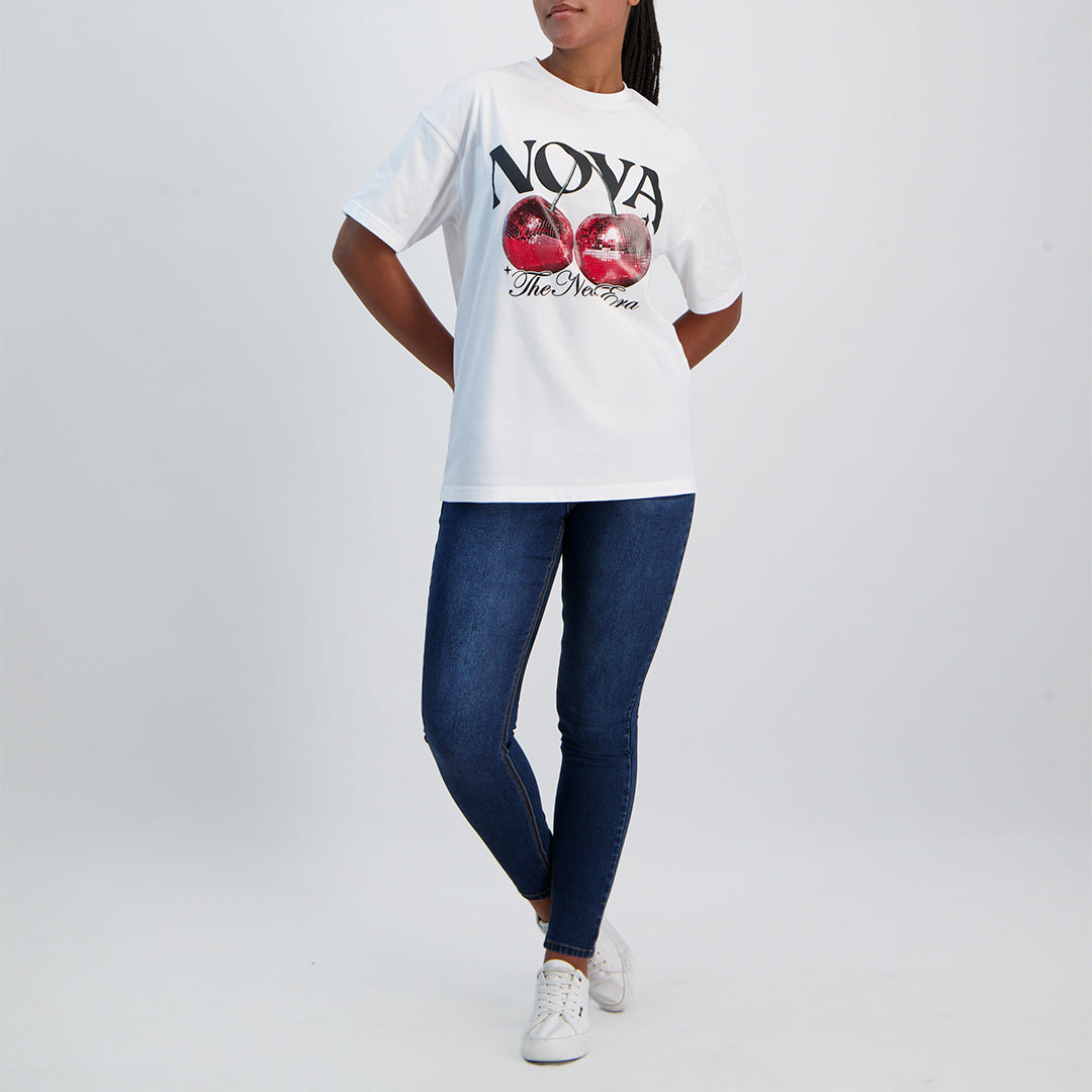 Ladies Nova Fashion Oversized T-Shirt