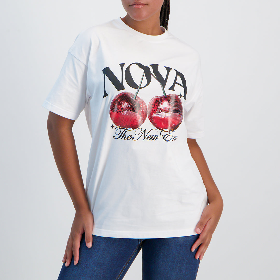 Ladies Nova Fashion Oversized T-Shirt