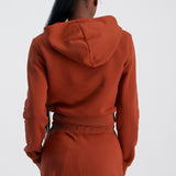 LADIES NOVA CROPPED PULLOVER HOODY