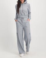 LADIES NOVA CROPPED PULLOVER HOODY