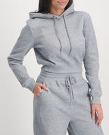 LADIES NOVA CROPPED PULLOVER HOODY