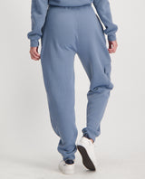 LADIES NOVA FASHION RIB CUFF 1 POCKET WITH PRINT JOGGER