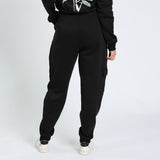 LADIES NOVA FASHION RIB CUFF 1 POCKET WITH PRINT JOGGER