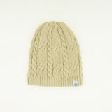 Cable Core Skull Beanie.Woven Label.