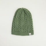 Cable Core Skull Beanie.Woven Label.