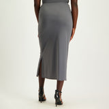 Grey Polyamid Skirt