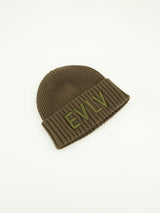 Ribbed Cotton Beanie