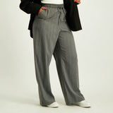 Grey/White Stripe Pant