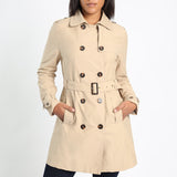 Ladies Stone Trench Coat