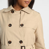 Ladies Stone Trench Coat
