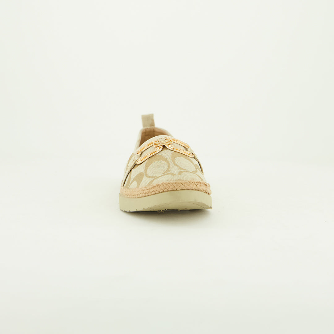 Aop Comfort Loafer.Gold Trim Detail.