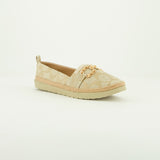 Aop Comfort Loafer.Gold Trim Detail.