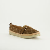 Canvas Aop Comfort Loafer.Tassel Detail.