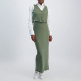 LADIES NOVA FASHION RIB WAISTCOAT