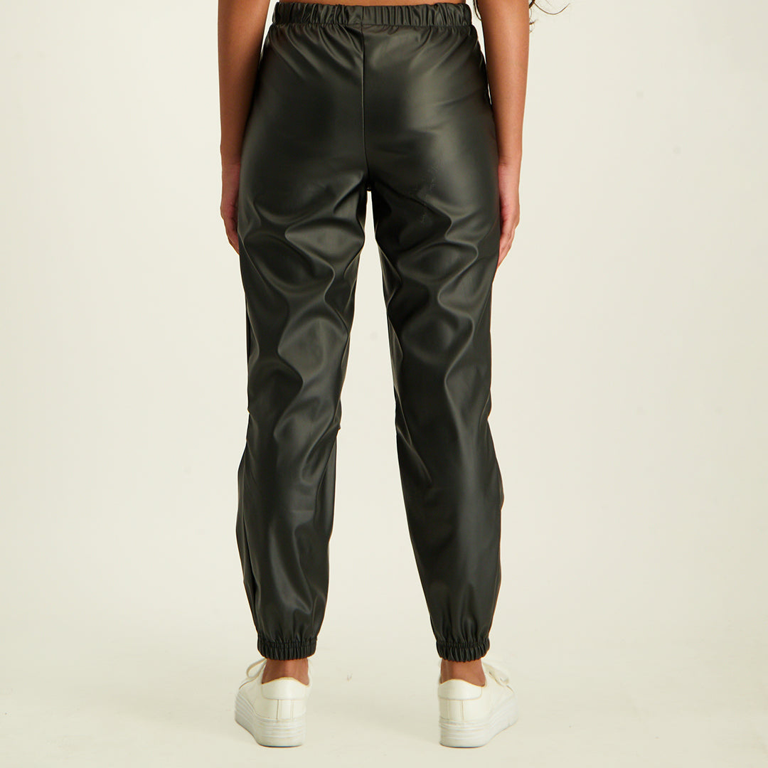 Black Toggle Jogger