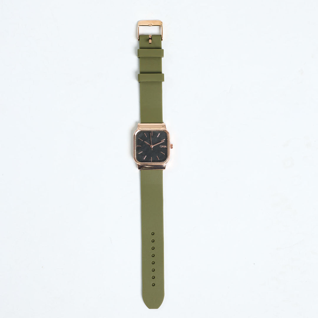 Resin Watch.Rose Gold Frame.