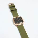 Resin Watch.Rose Gold Frame.