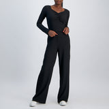LADIES NOVA WIDE TEXTURED PANT