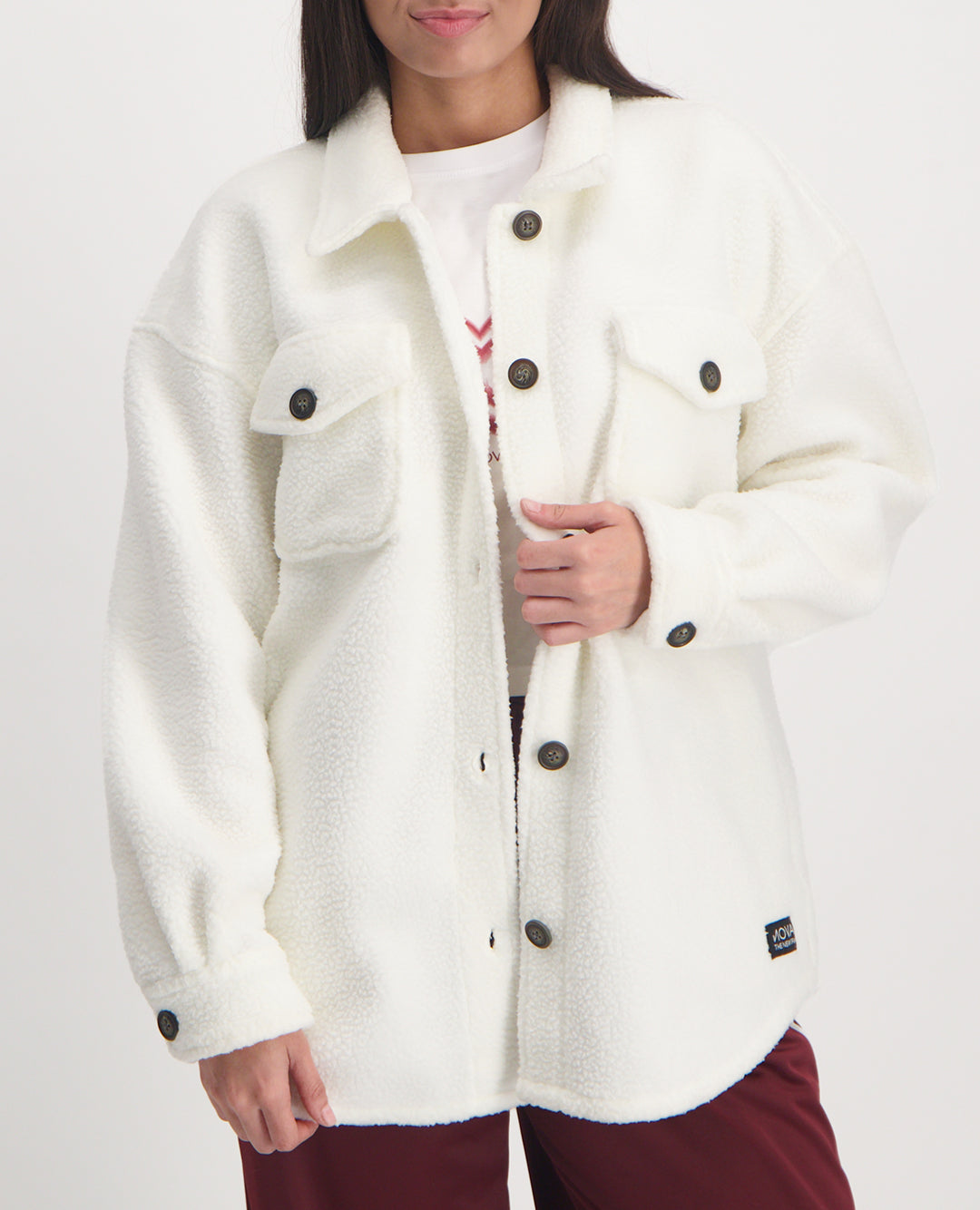 LADIES NOVA FASHION SHERPA SHACKET