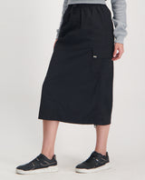 LADIES NOVA FASHION SIDE RUCHING DETAIL SKIRT