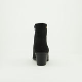 Suede Pointy Wedge Boot.