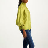 Ladies Ciarra Chartreuse Blouse