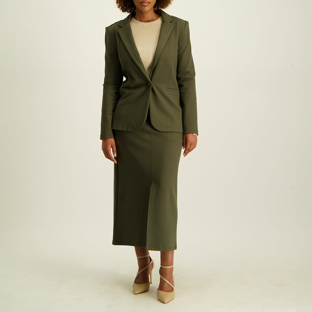 Ladies Ciarra Olive Jacket