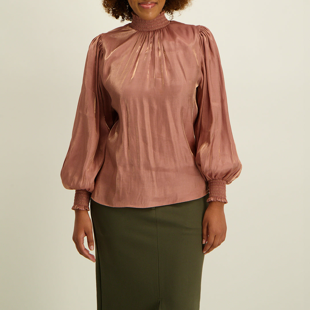 Ladies Ciarra Mink Shimmer Blouse