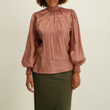 Ladies Ciarra Mink Shimmer Blouse