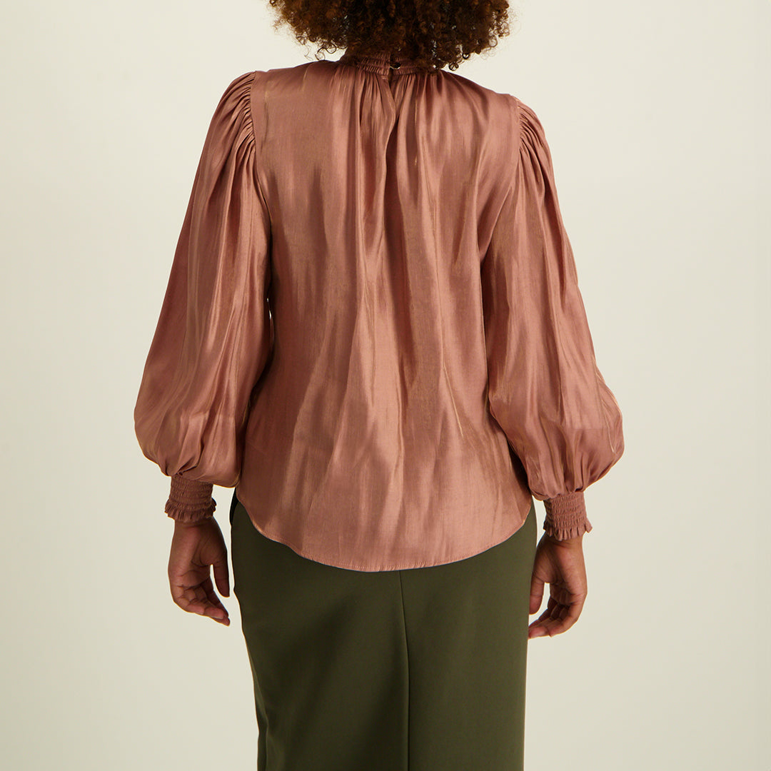 Ladies Ciarra Mink Shimmer Blouse