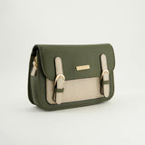 Crossbody Bag.Chain And Pu Strap.