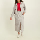 LADIES NOVA FASHION LIGHT WEIGHT HOODY WITH ZIP