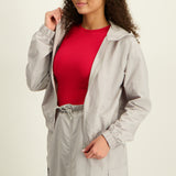 LADIES NOVA FASHION LIGHT WEIGHT HOODY WITH ZIP
