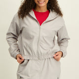 LADIES NOVA FASHION LIGHT WEIGHT HOODY WITH ZIP
