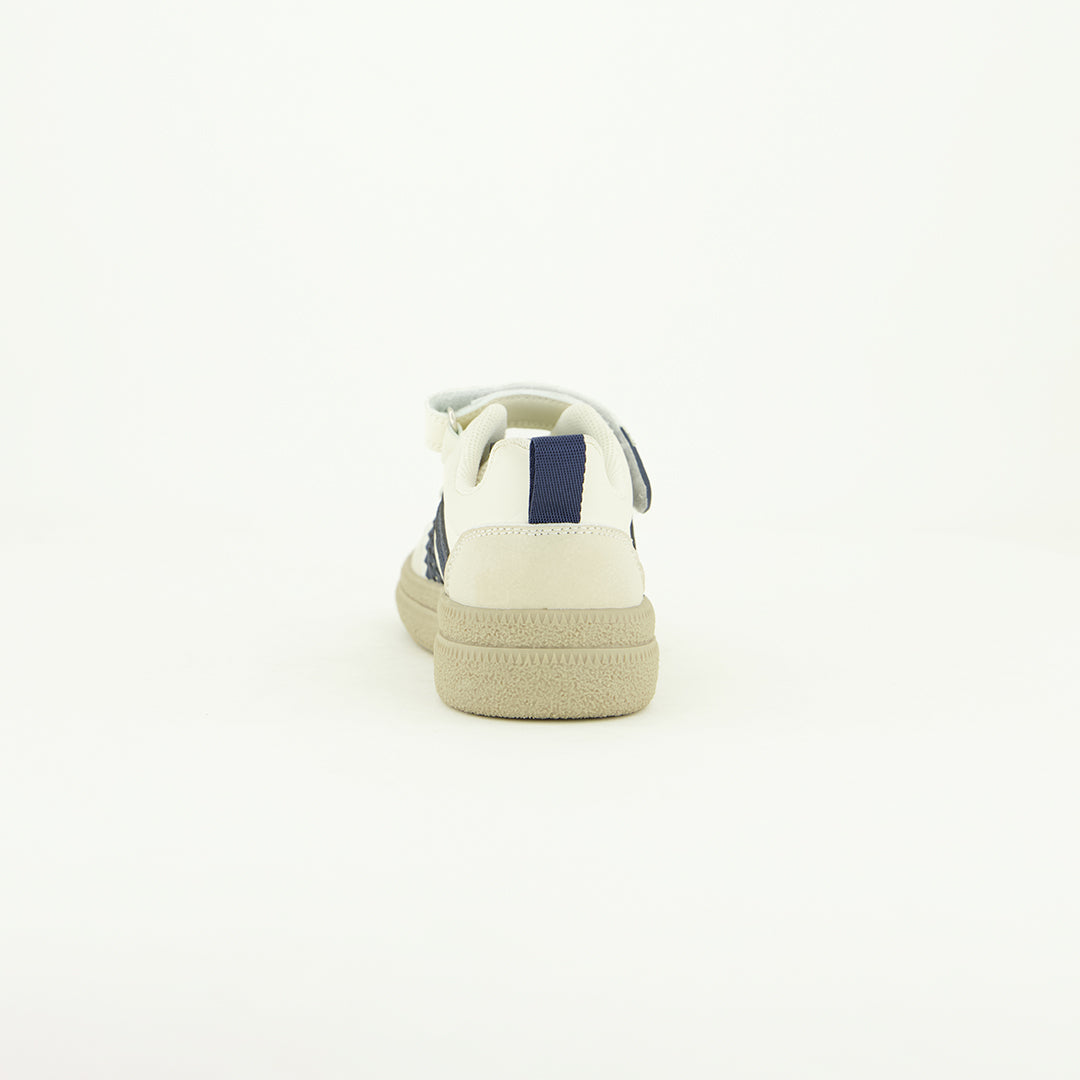 Boys Sneaker.Velcro And Elastic Laces.