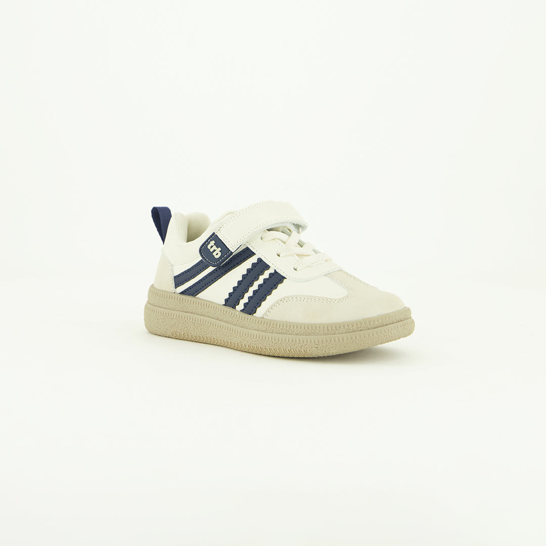Boys Sneaker.Velcro And Elastic Laces.