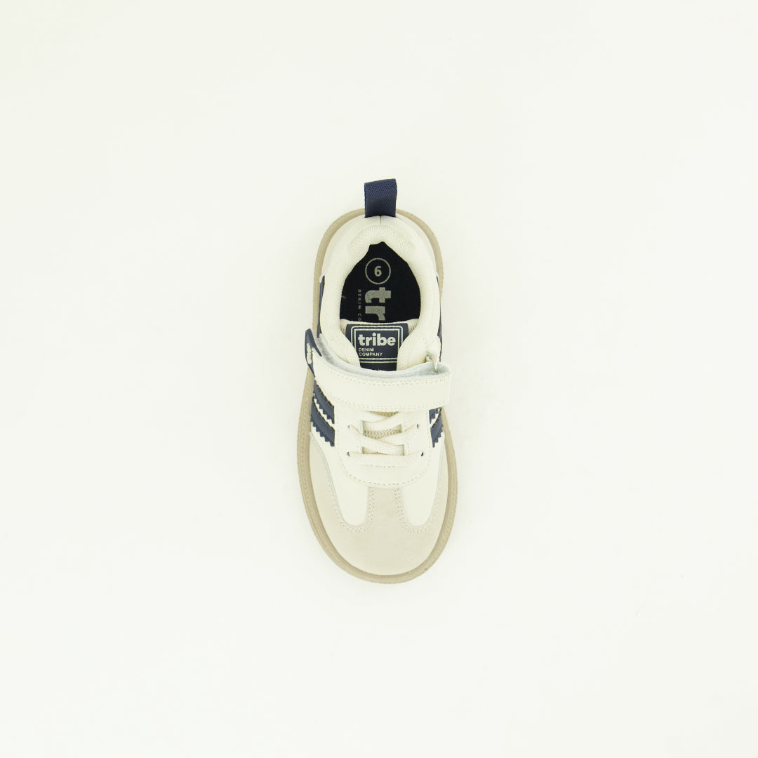 Boys Sneaker.Velcro And Elastic Laces.