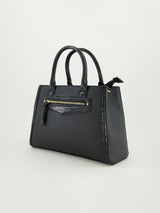 Structured Handbag.Top Handle.