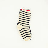 Striped 4 Pack Long Socks.