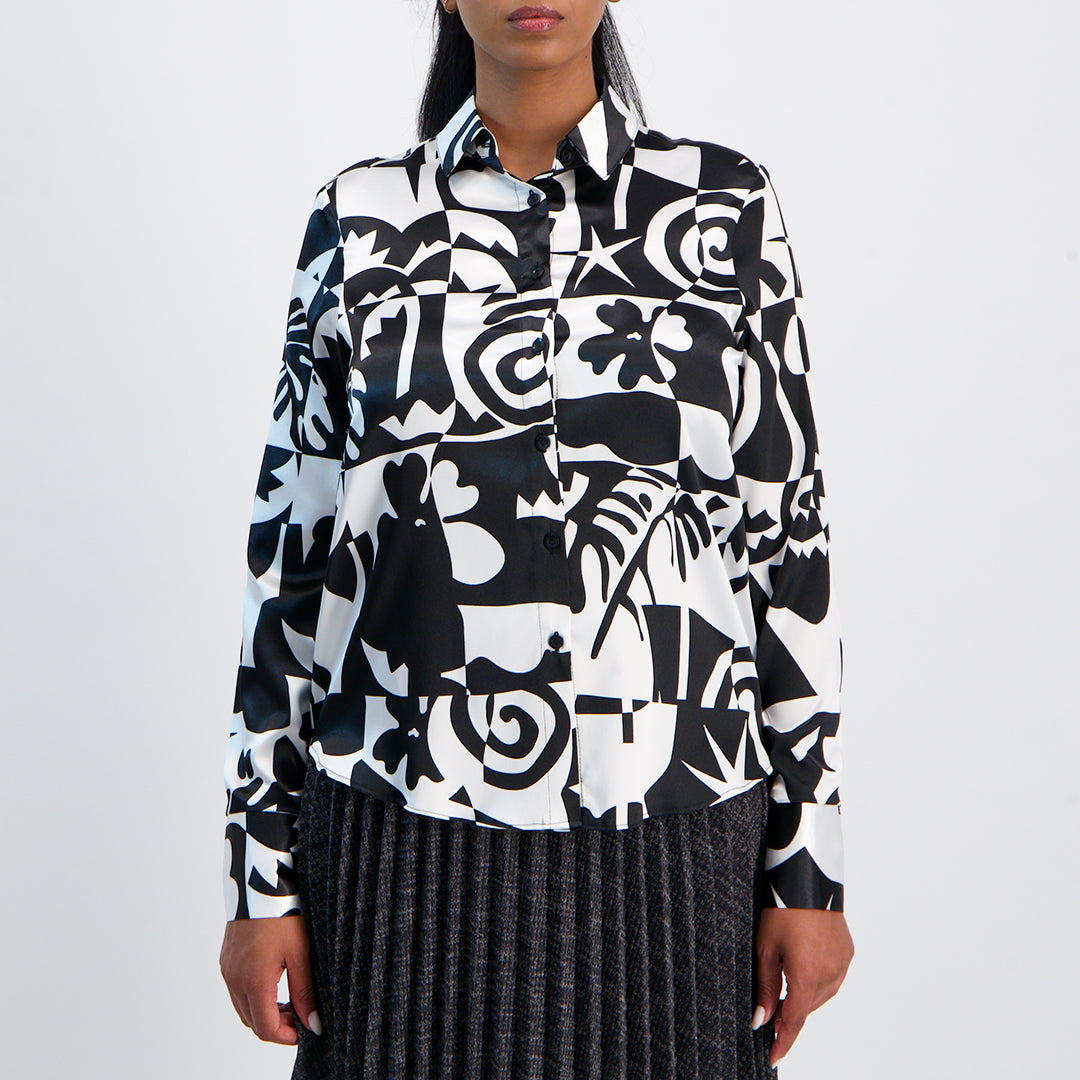 Ladies Printed Blouse