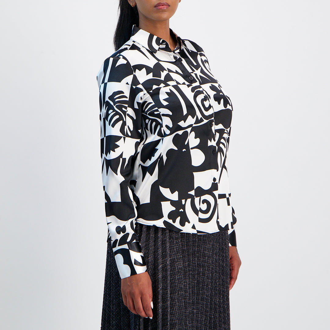 Ladies Printed Blouse