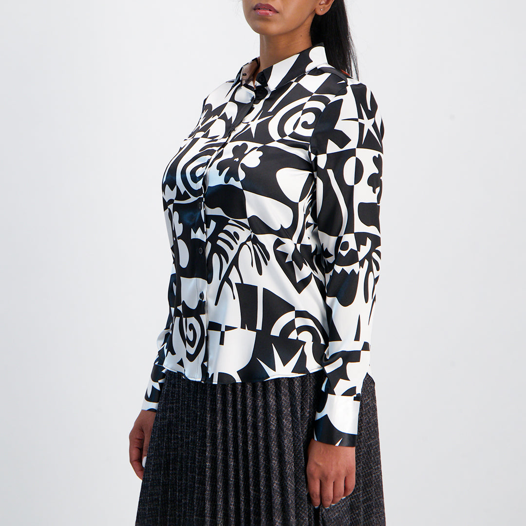Ladies Printed Blouse