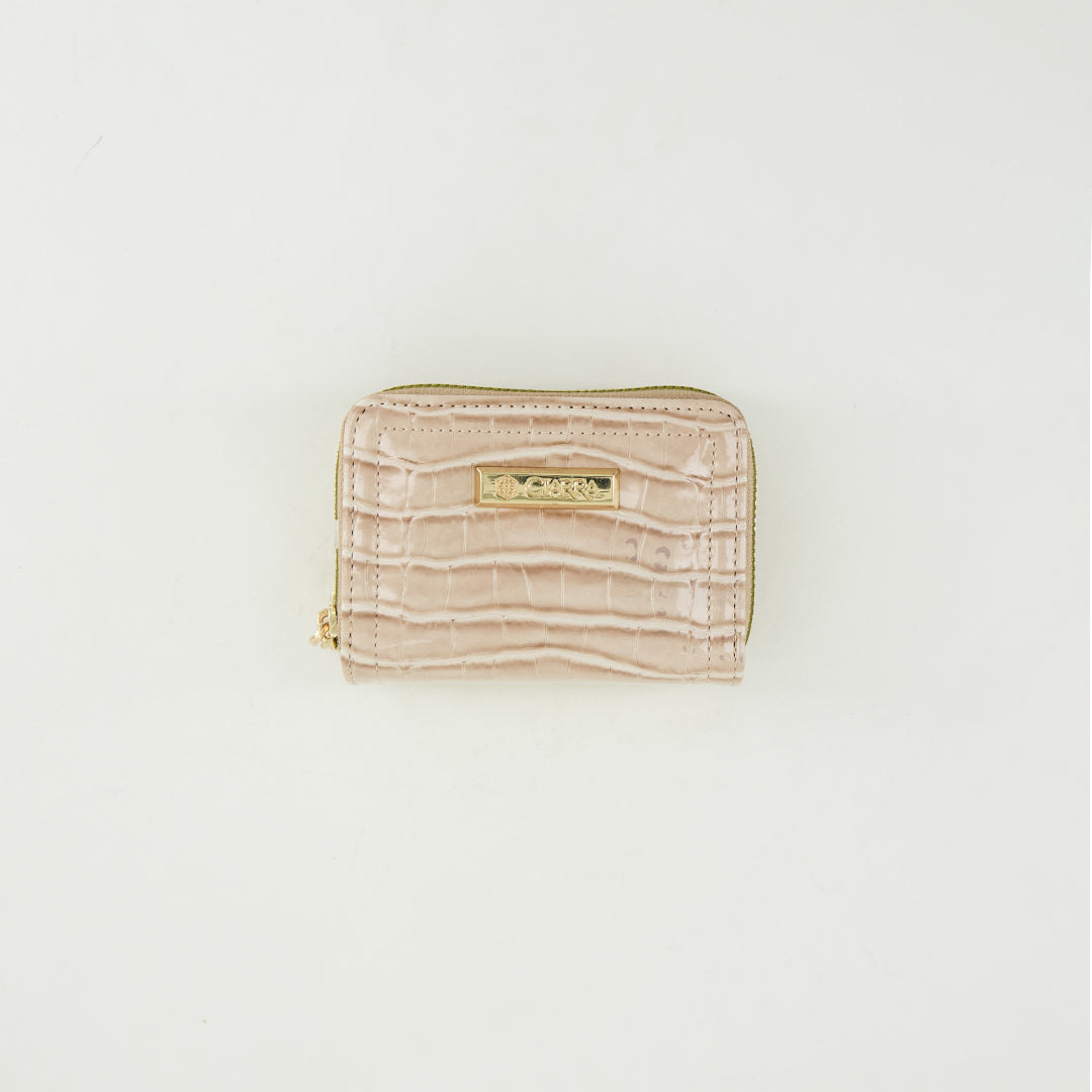 Croc Pu Card Holder Purse