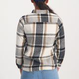 Girls Check Shacket