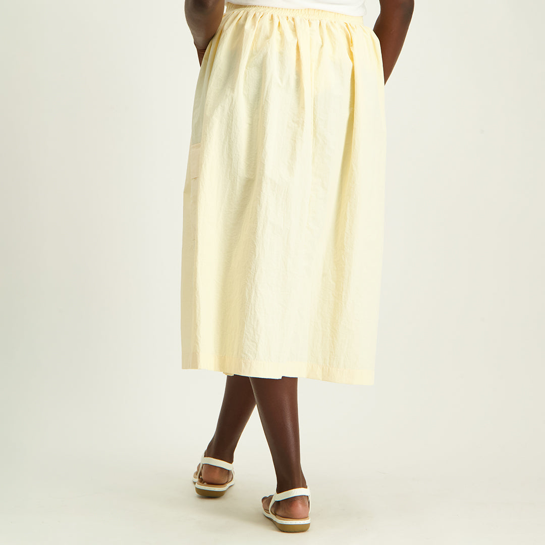 Stone Cargo Skirt