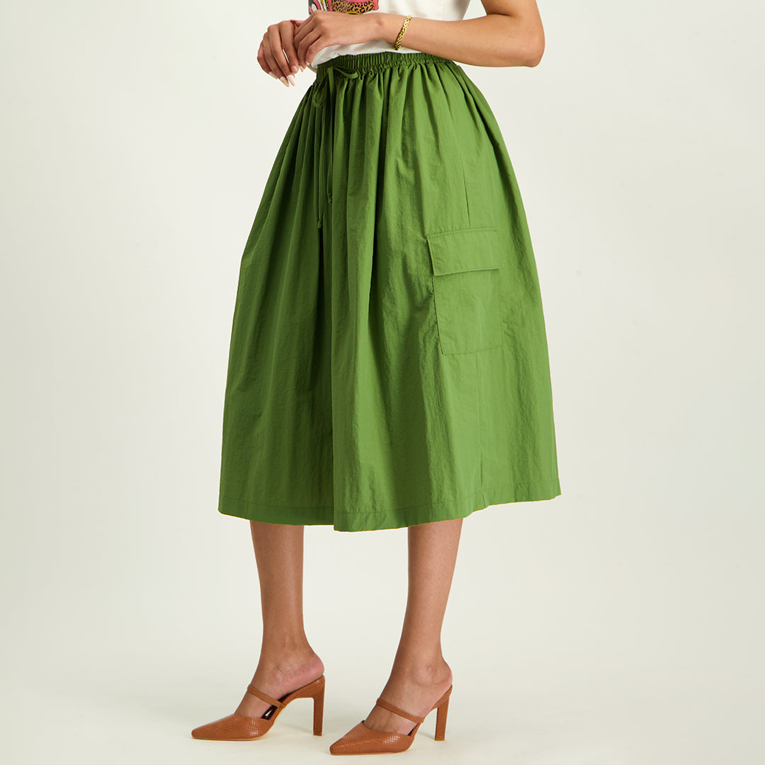 Pastachio Cargo Skirt
