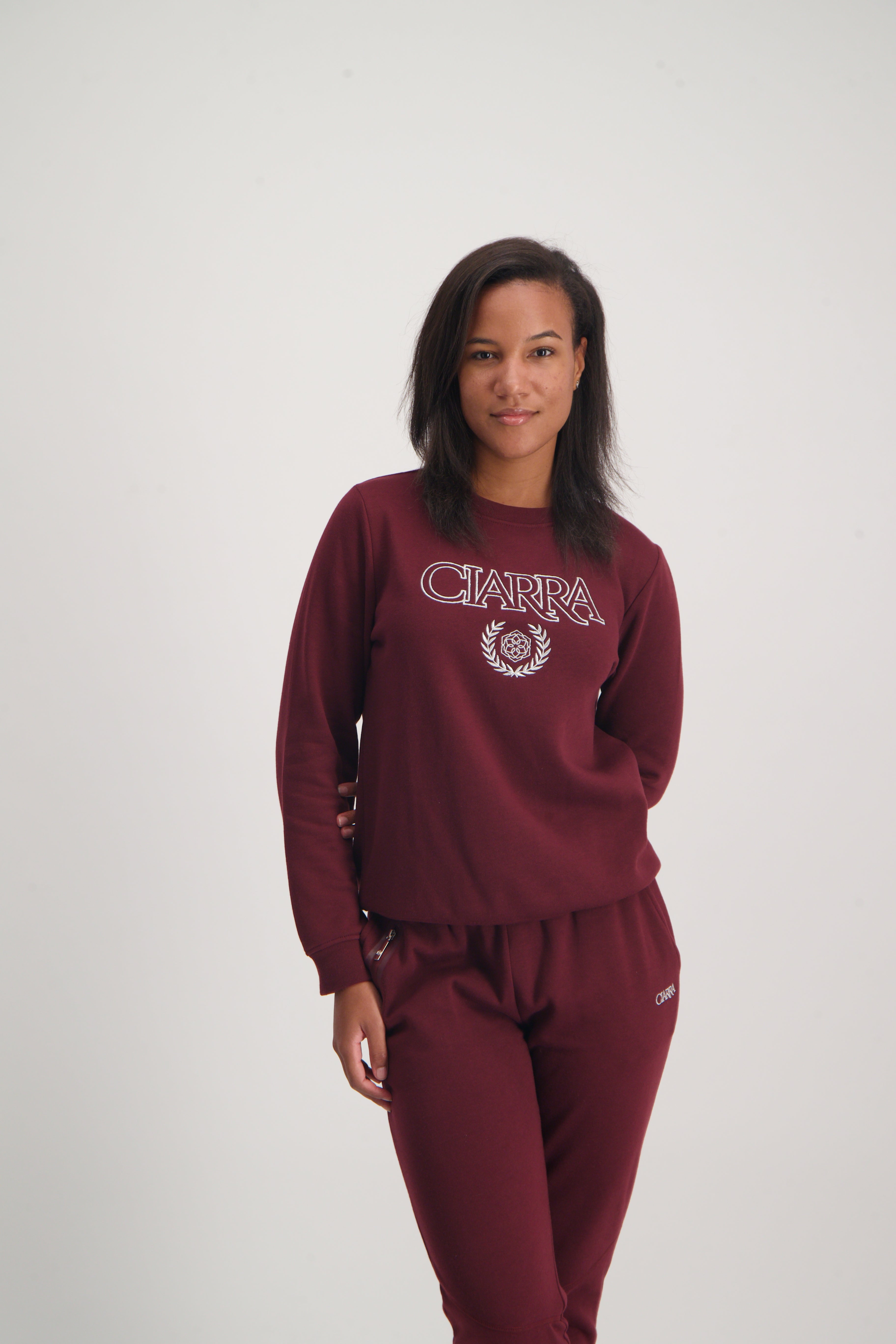 Ladies  Berry Long Sleeve Sweater