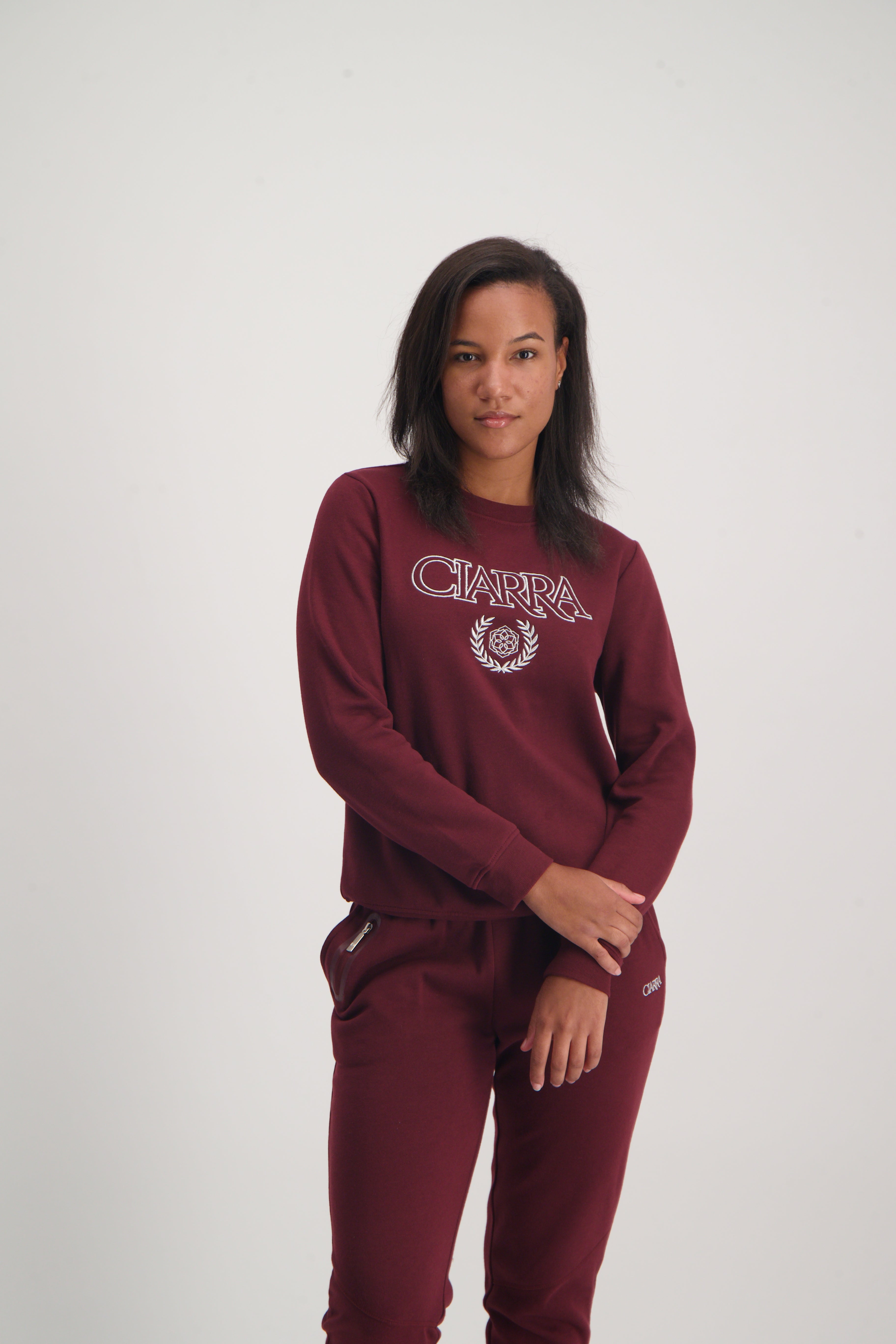 Ladies  Berry Long Sleeve Sweater